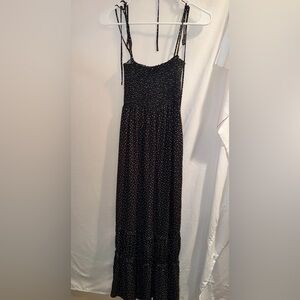 blue life kate dress Life's A Party Navy Blue Rickrack Midi Dress – Shop the Mint main image 0